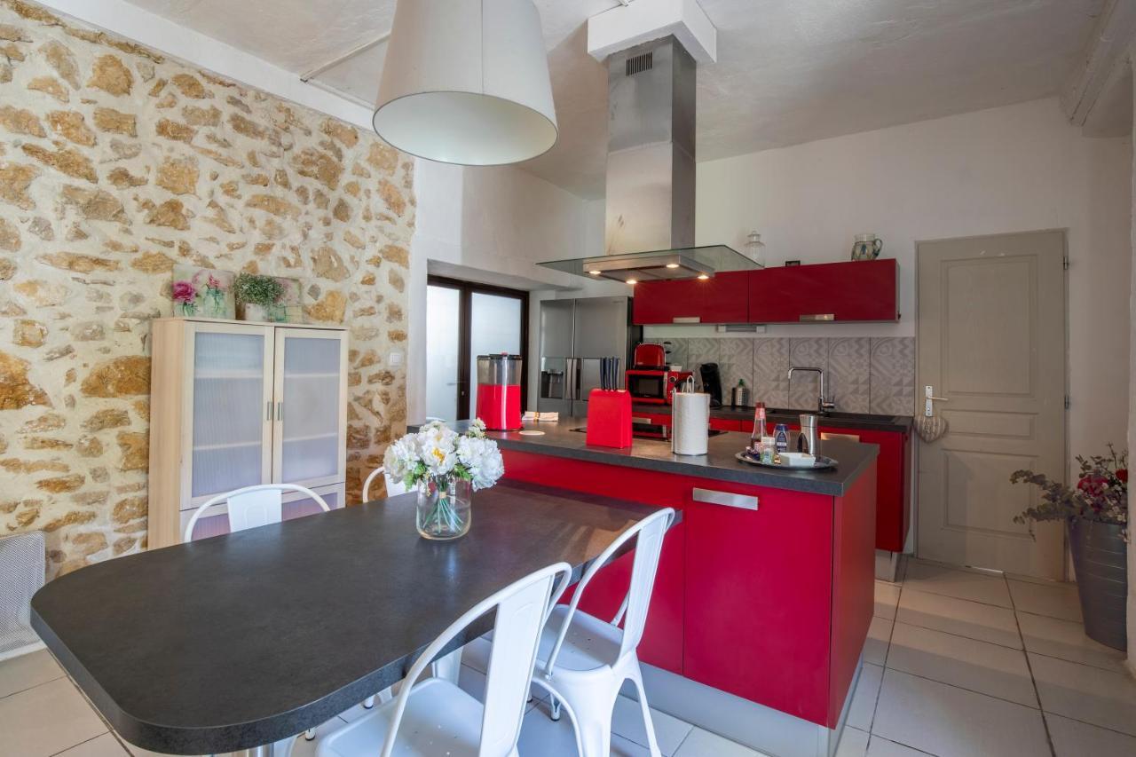 Portail Du Ventoux Central Luxe Jardin Linge Fourni Malaucène المظهر الخارجي الصورة